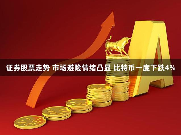 证券股票走势 市场避险情绪凸显 比特币一度下跌4%