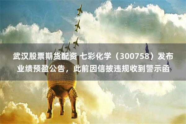 武汉股票期货配资 七彩化学（300758）发布业绩预盈公告，此前因信披违规收到警示函